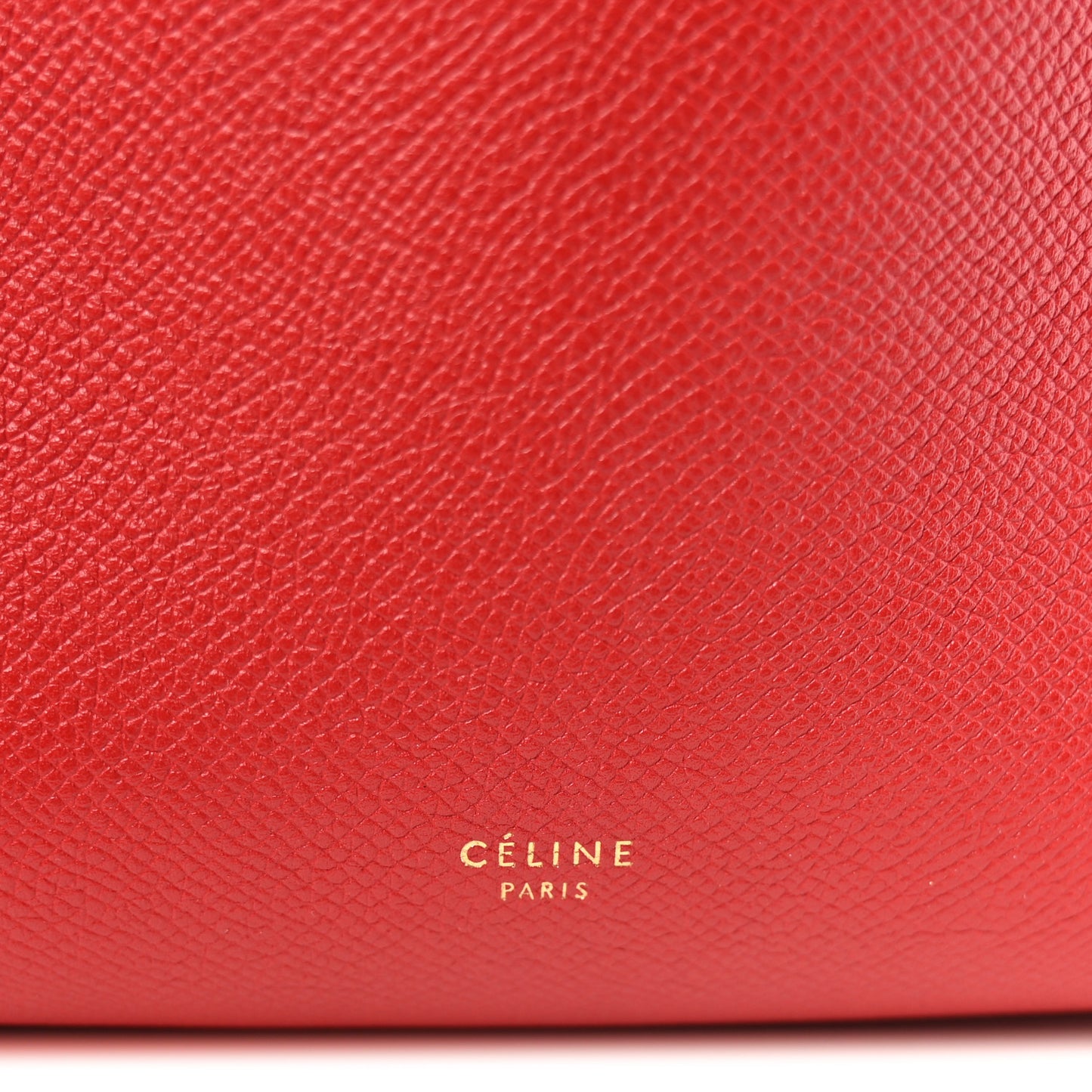 Grained Calfskin Mini Belt Bag Coquelicot