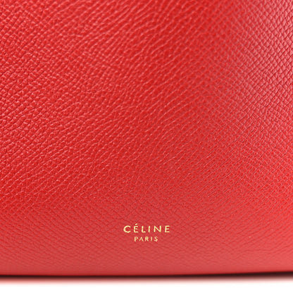 Celine Grained Calfskin Mini Belt Bag Coquelicot 6 of 10