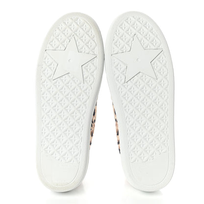 Christian Dior Canvas Tie and Dior Embroidered Womens Solar Slip On Sneakers 38 Multicolor 5 of 10