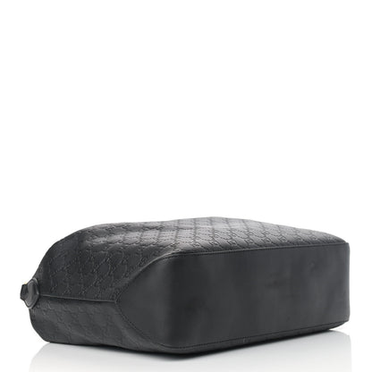 Gucci Guccissima Signature Large Linea A Hobo Black 4 of 16