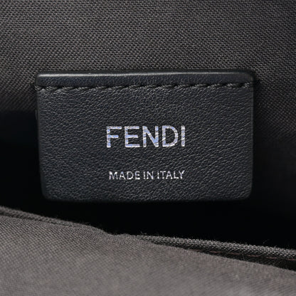 Fendi Vitello Century Opaco Large Back to School Backpack Black 6 of 12