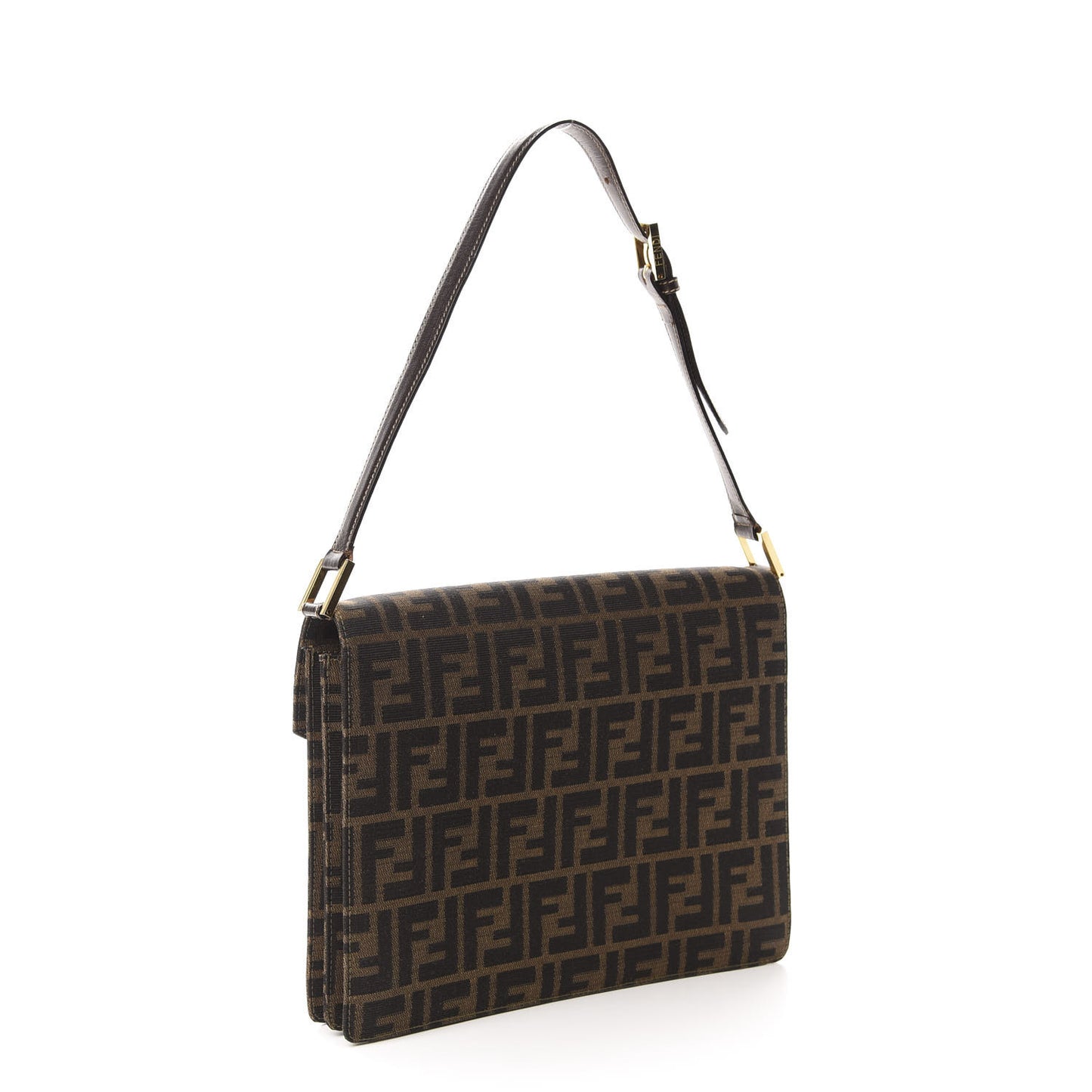 Zucca Calfskin Flap Tobacco Moro