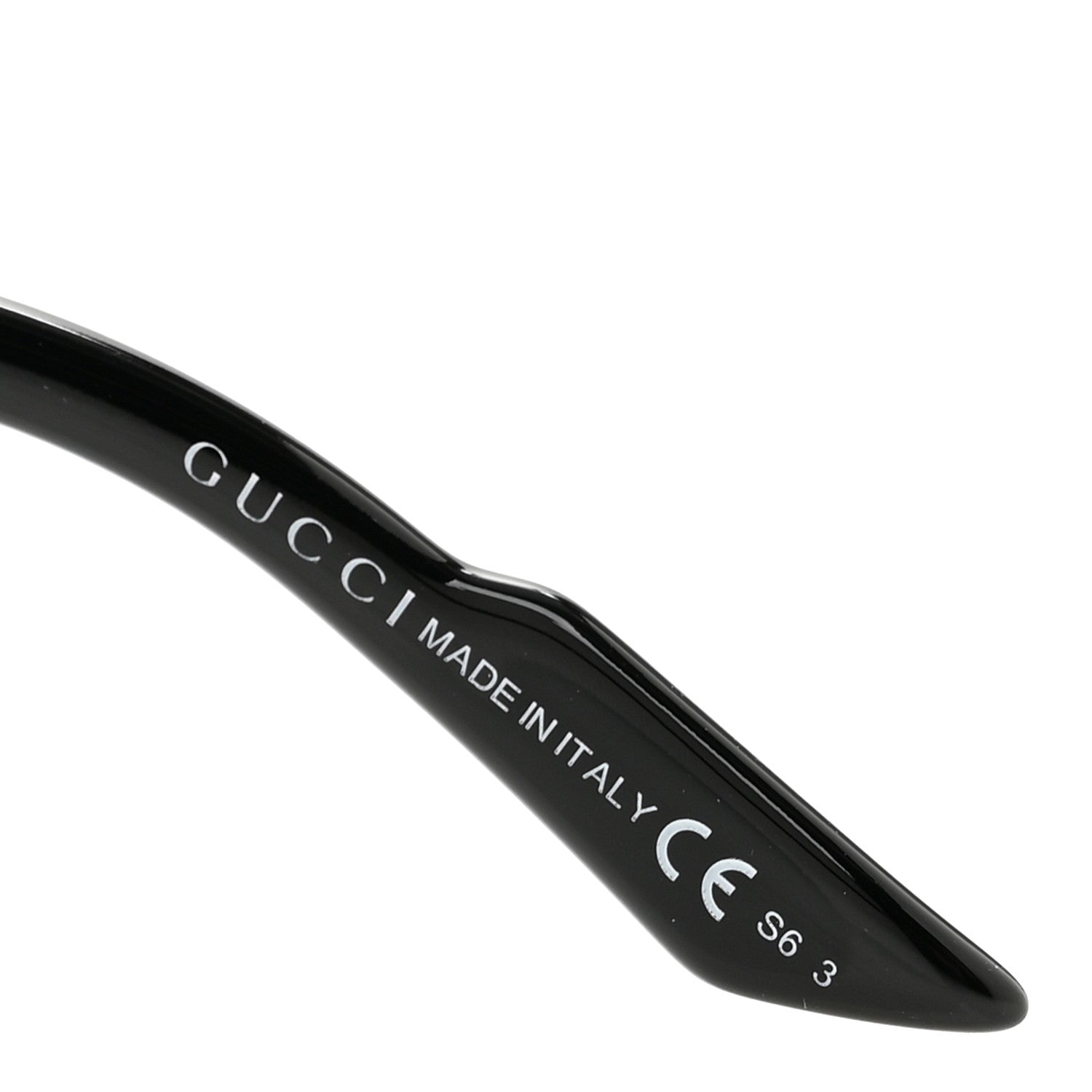 Gucci Acetate Aviator Web Sunglasses GG 1622/S Black 5 of 8