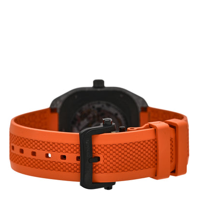 Hermes Glass Fiber Ceramic Rubber 39mm H08 Automatic Watch Orange 3 of 5