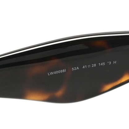 Loewe Acetate Inflated LW400981 Square Sunglasses Tortoise 5 of 8