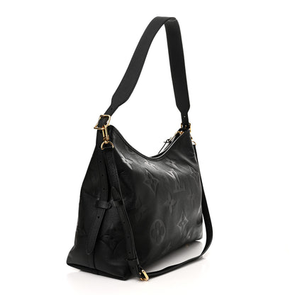 Louis Vuitton Empreinte Monogram Giant CarryAll MM Black 4 of 9
