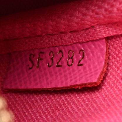 Louis Vuitton Monogram 2022 Christmas Animation Seoul Mini Pochette Accessories Fuchsia 7 of 8