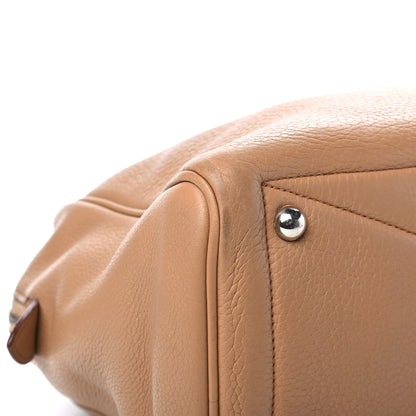 Hermes Taurillon Clemence Victoria II 35 Biscuit 5 of 9