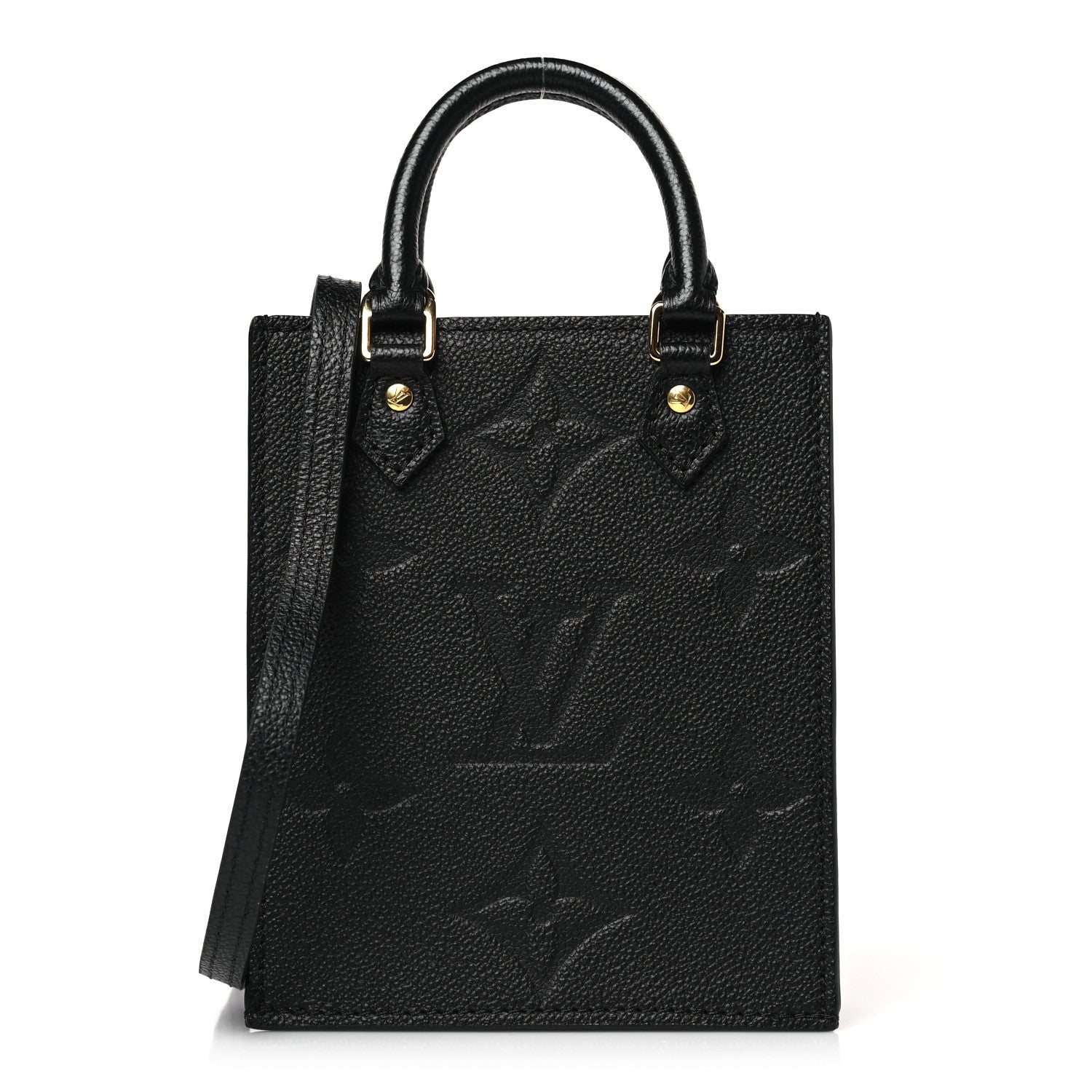 Louis Vuitton Empreinte Monogram Giant Petit Sac Plat Black 1 of 8