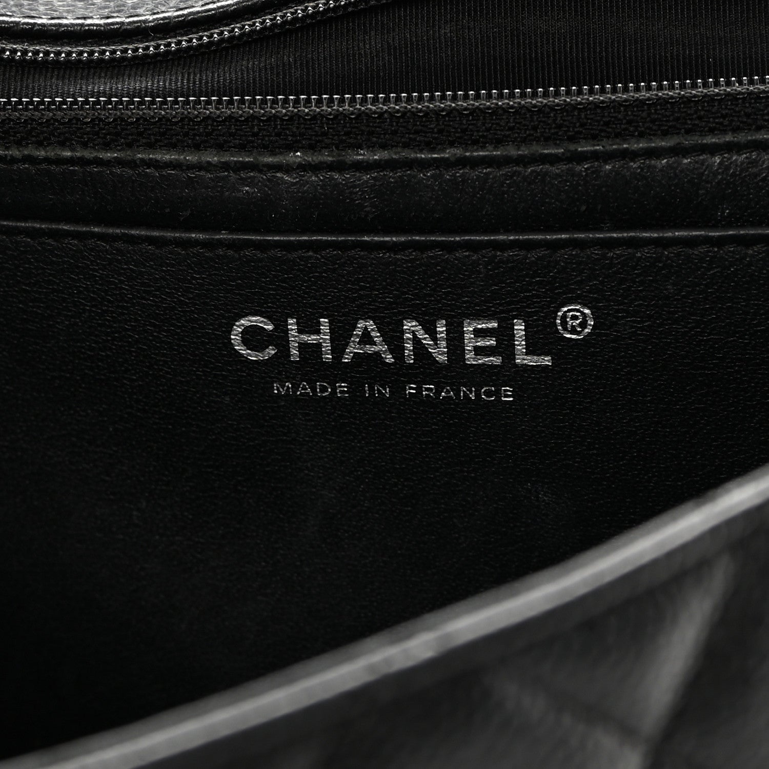 Chanel Caviar Quilted Jumbo Single Flap Black 6 of 18