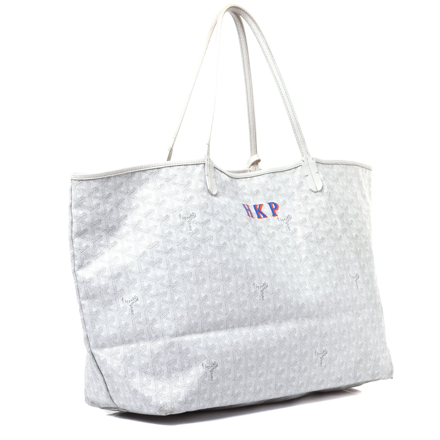 Goyard Goyardine Saint Louis GM White 3 of 10