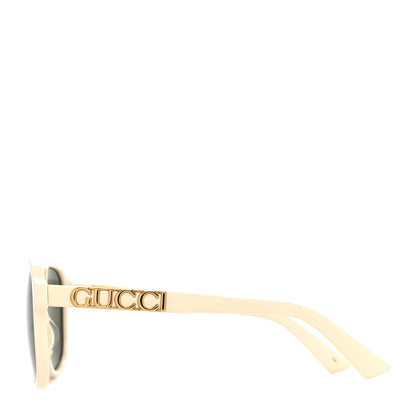 Gucci Acetate Square Frame GG1188S Sunglasses White 3 of 9