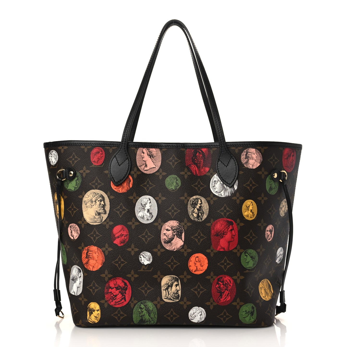 X FORNASETTI Monogram Cameo Neverfull MM