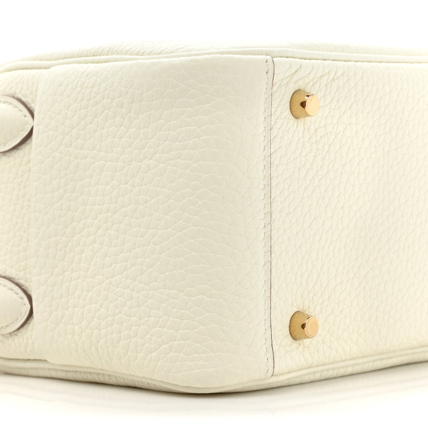 Hermes Taurillon Clemence Maxi Quadrille Mini Lindy 20 Mushroom Chai Nata Bleu Brume 10 of 11