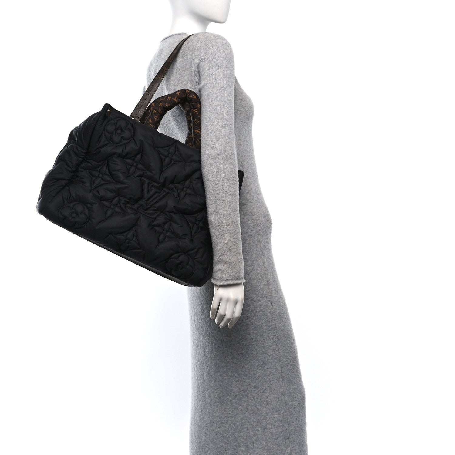 Louis Vuitton Econyl Monogram Pillow Giant Onthego GM Black 2 of 9