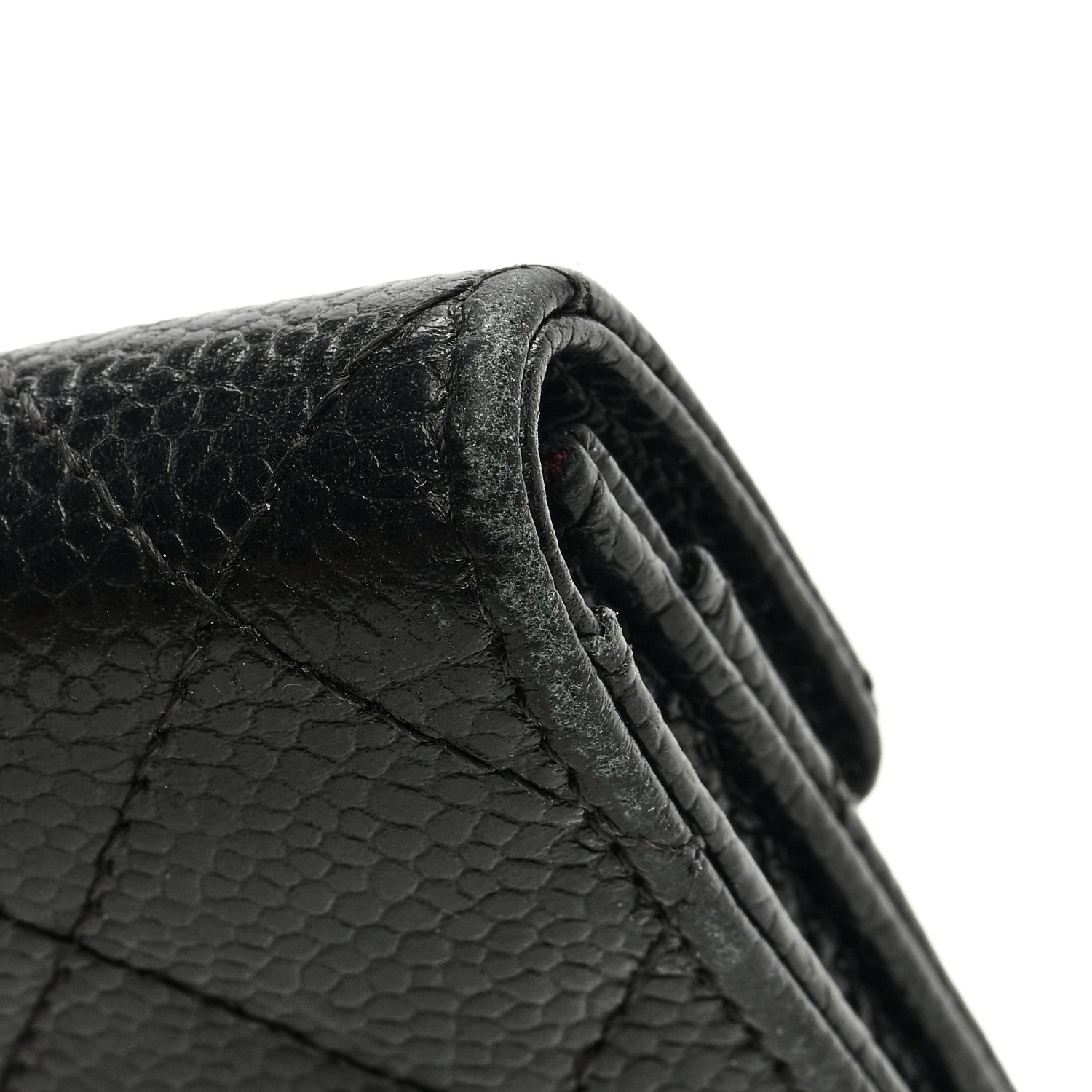Chanel Caviar Quilted Flap Card Holder Black 9 of 9