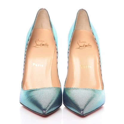 Christian Louboutin Tissu Scarabe So Kate 120 Pumps 37.5 Digitale 2 of 8