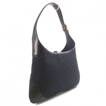 Gucci Monogram Punch Hobo Black 3 of 11
