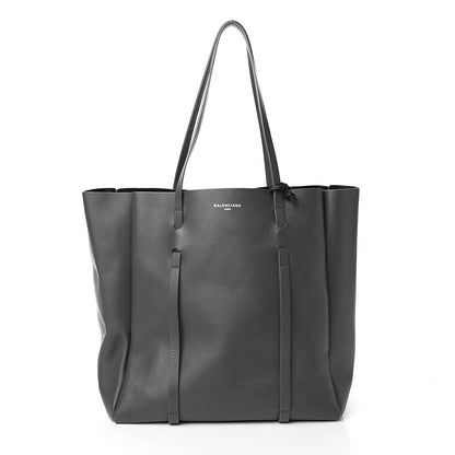 Balenciaga Veau Baltimore Double Sided Small Everyday Tote Gris Fossile Black 2 of 10
