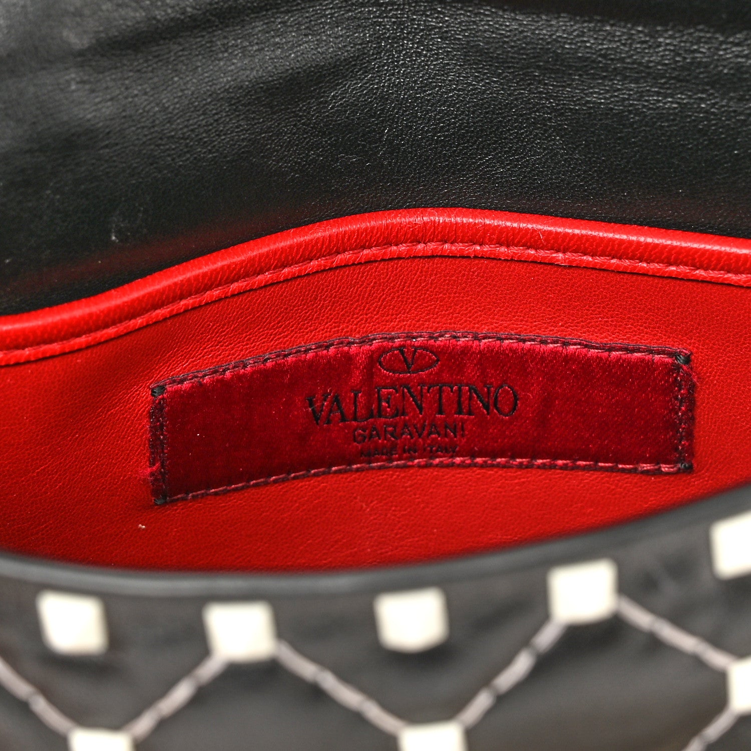 Valentino Garavani Lambskin Small Free Rockstud Spike Shoulder Bag Black 6 of 10