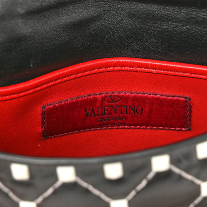 Valentino Garavani Lambskin Small Free Rockstud Spike Shoulder Bag Black 6 of 10