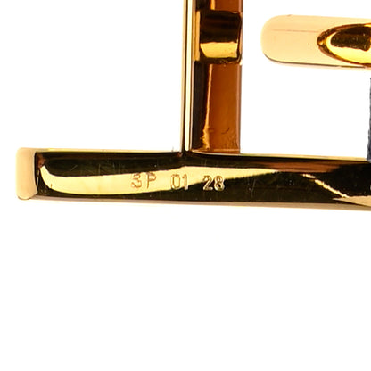 Hermes Swift Behapi Double Tour Bracelet T2 Bleu Encre Ambre 5 of 7