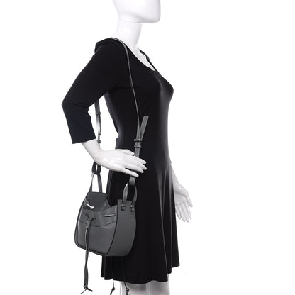 Loewe Calfskin Mini Hammock Shoulder Bag Anthracite 2 of 10