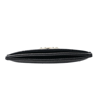 Chanel Caviar Quilted Crystal Card Holder Black 11 of 12