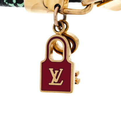 Louis Vuitton Monogram Multicolor Luck It Bracelet 17 Black 4 of 5