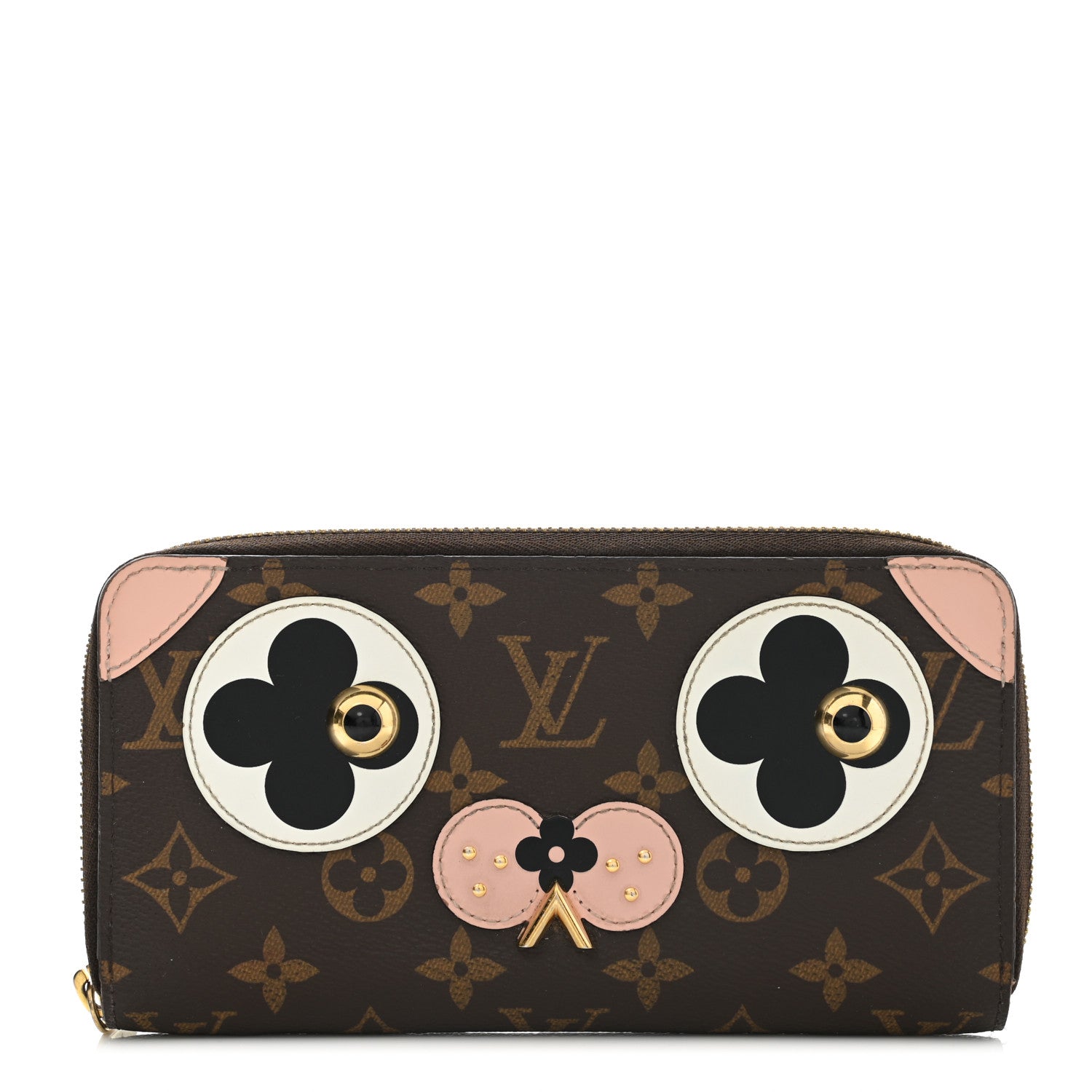 Louis Vuitton Monogram Valentine Dog Zippy Wallet 1 of 10