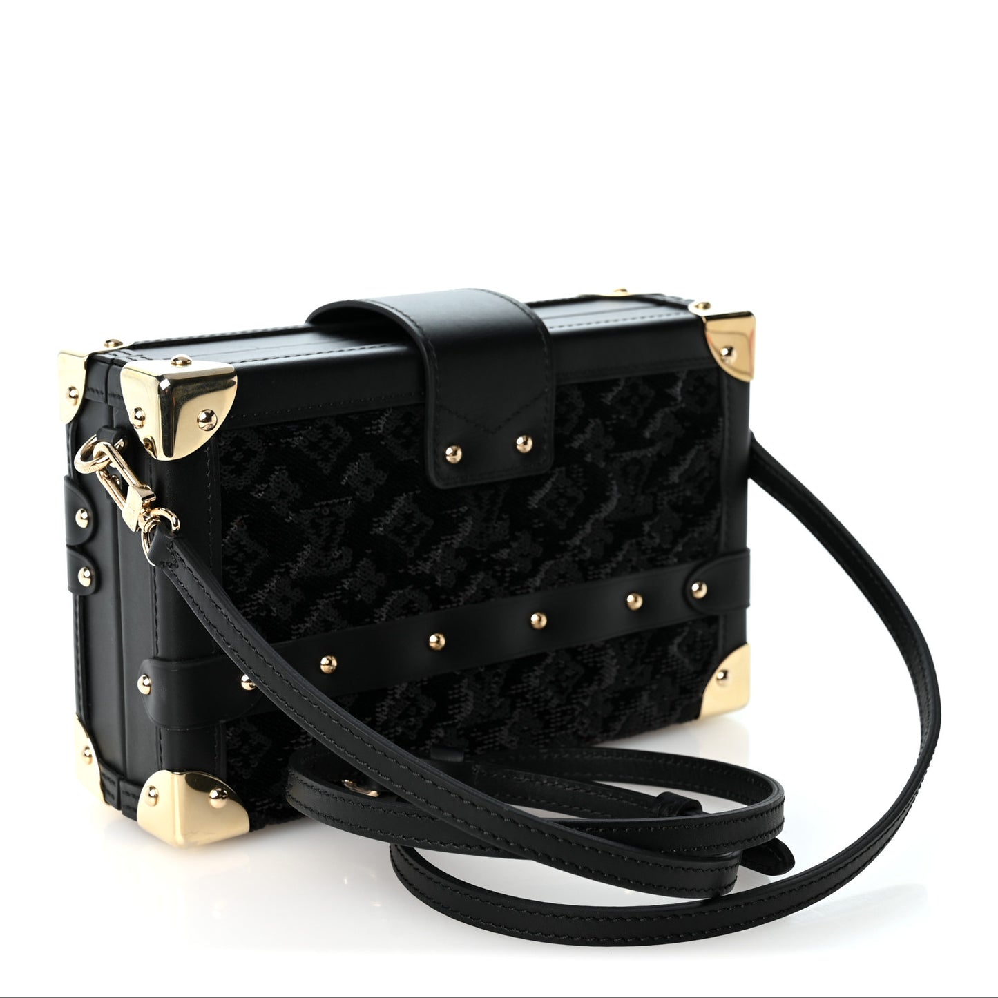 Sequins Petite Malle Black
