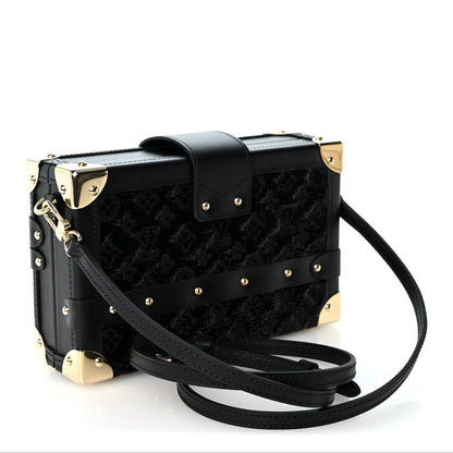 Louis Vuitton Sequins Petite Malle Black 3 of 9
