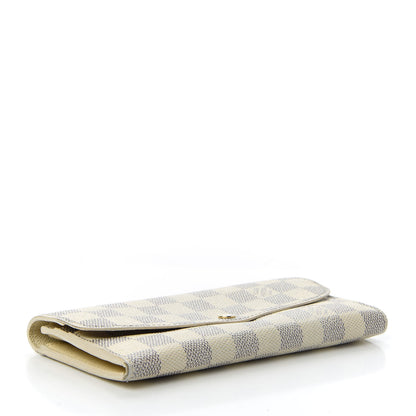 Louis Vuitton Damier Azur Emilie Wallet 4 of 12