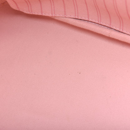Louis Vuitton Damier Ebene Neo Neverfull MM Rose Ballerine 11 of 15
