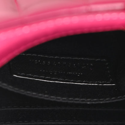 Saint Laurent Patent Matelasse Monogram Toy Vicky Camera Bag Bubblegum 9 of 10