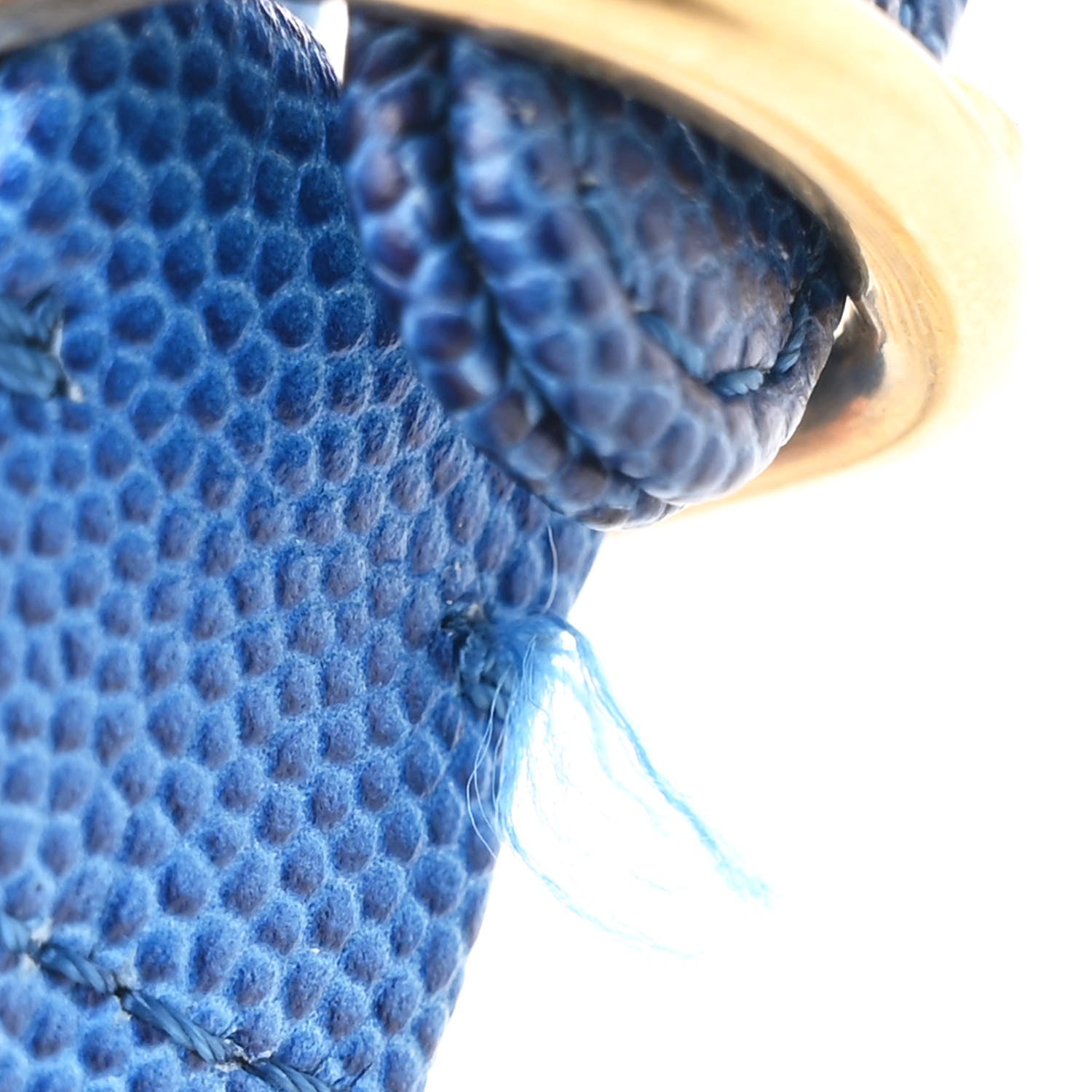 Chanel Caviar Quilted Sunset On The Sea Waist Bag Blue 12 of 12