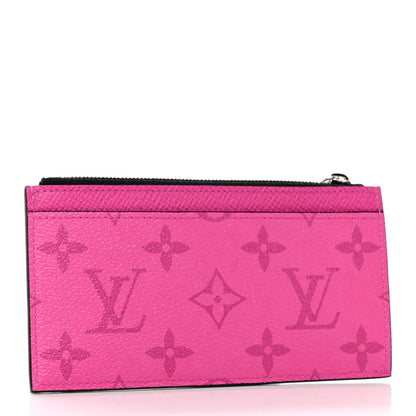 Louis Vuitton Taigarama Coin Card Holder Fuchsia 3 of 6