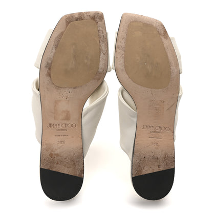 Jimmy Choo Nappa Avenue Sandals 36.5 Latte 6 of 8