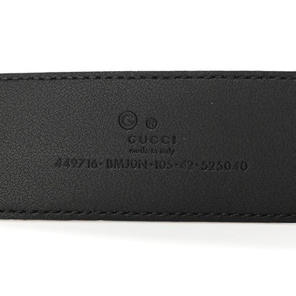 Gucci Microguccissima Belt 105/42 Black 3 of 5