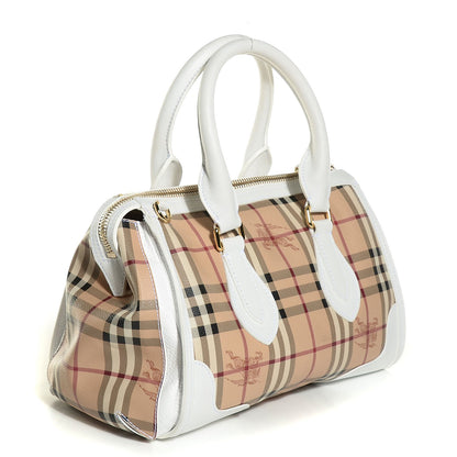 Burberry Haymarket Check Small Gladstone White 3 of 41
