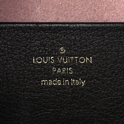 Louis Vuitton Lambskin Embossed Monogram Speedy 22 Bandouliere Black 6 of 12