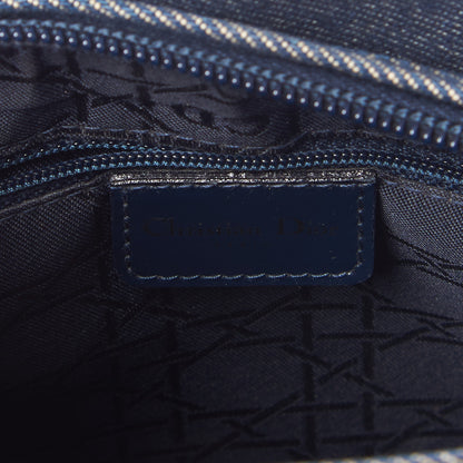 Christian Dior Denim Cannage Medium Lady Dior Blue 7 of 8