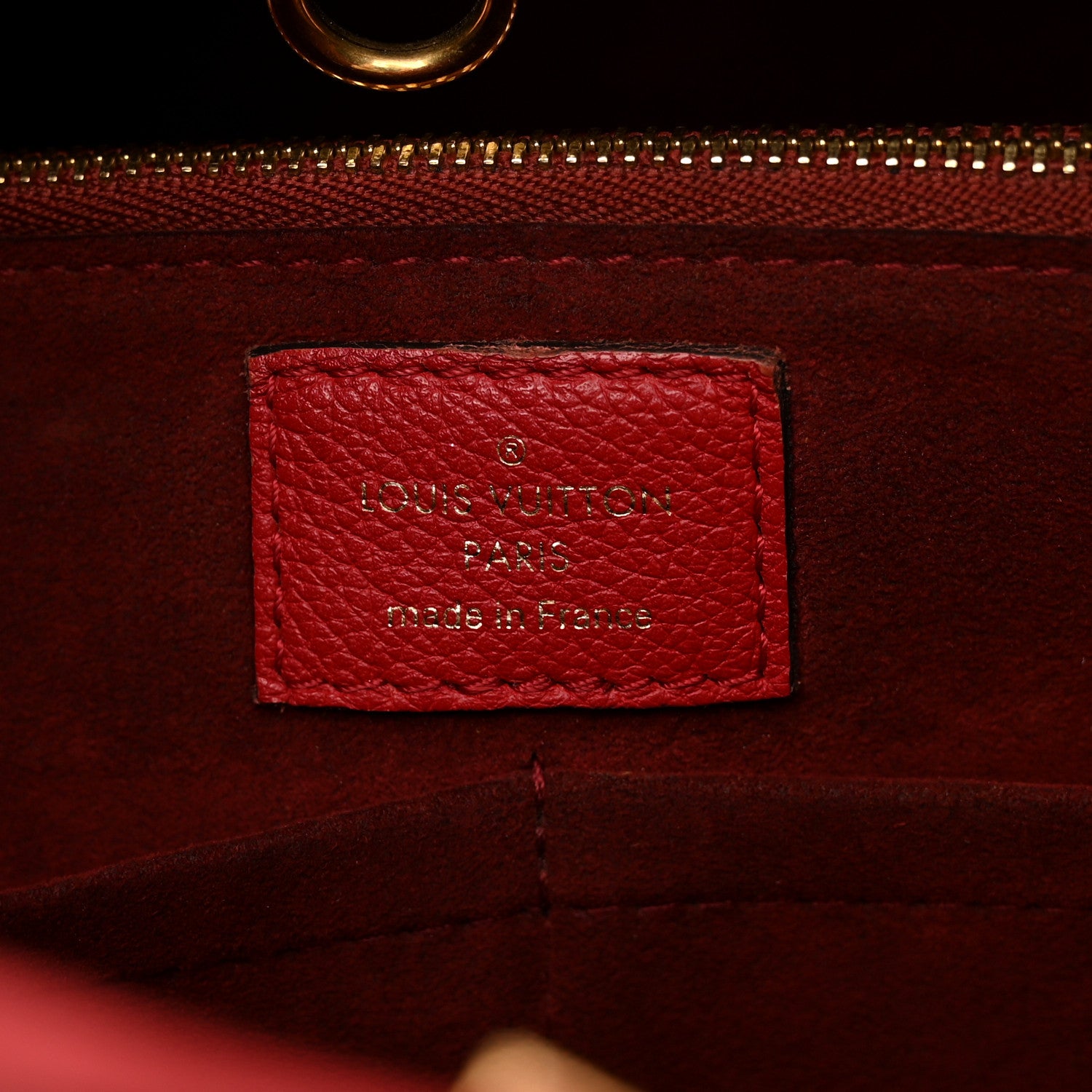 Louis Vuitton Calfskin Monogram Kimono Tote Cherry 6 of 13