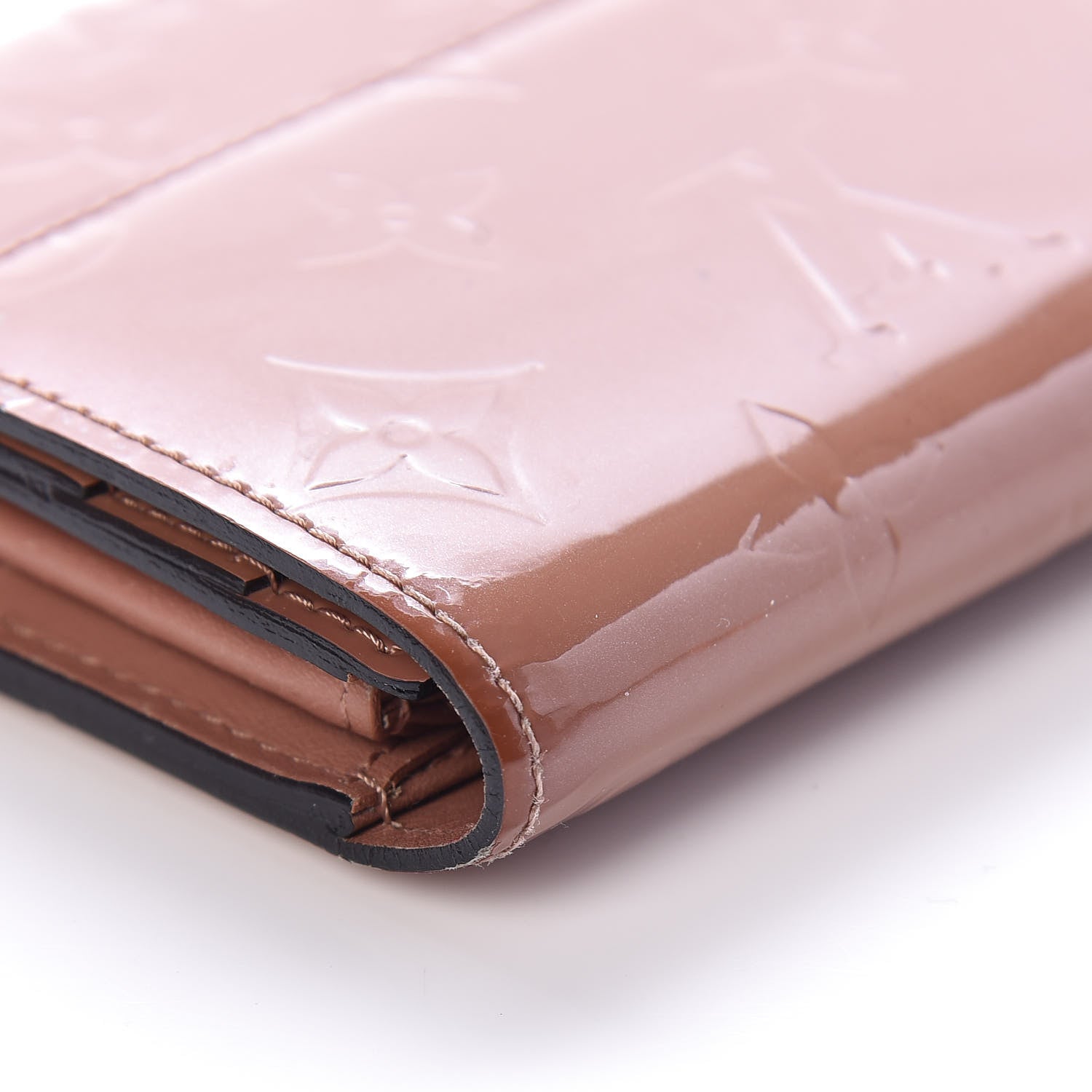 Louis Vuitton Vernis Sarah Wallet Rose Velours 14 of 15