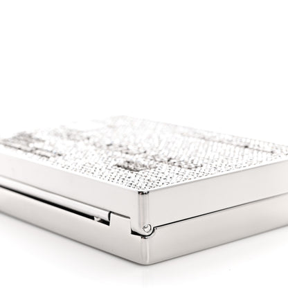 Alexander Wang Crystal Credit Card Wangloc Minaudiere Clutch  Silver 9 of 11