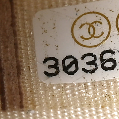 Chanel Metallic Aged Calfskin Quilted Reissue Card Holder Gold 7 of 7