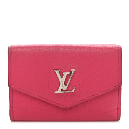 Louis Vuitton Calfskin Lockmini Wallet Hot Pink 1 of 15