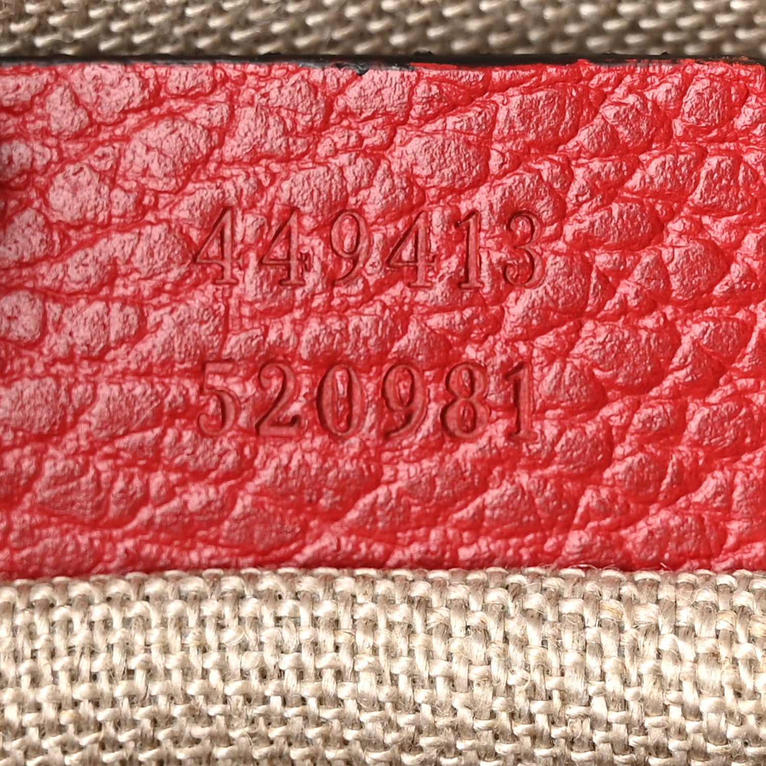 Gucci Monogram Mini Bree Messenger Bag Red 7 of 14