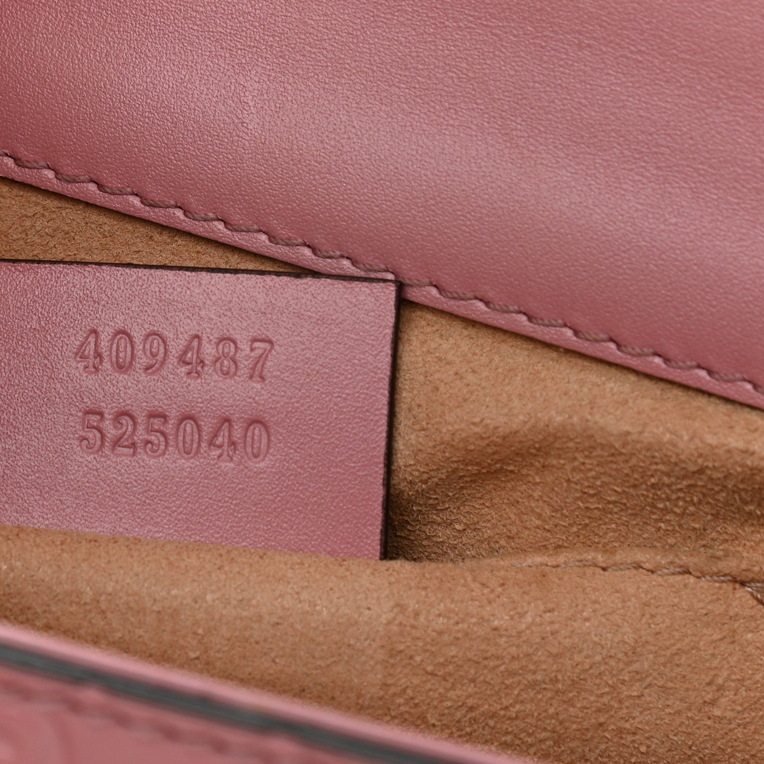 Gucci Guccissima Small Padlock Shoulder Bag Rose Baby Candy 6 of 10