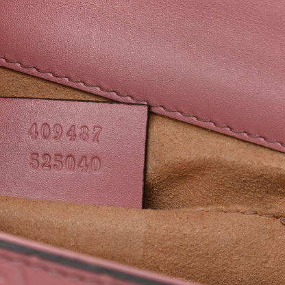 Gucci Guccissima Small Padlock Shoulder Bag Rose Baby Candy 6 of 10